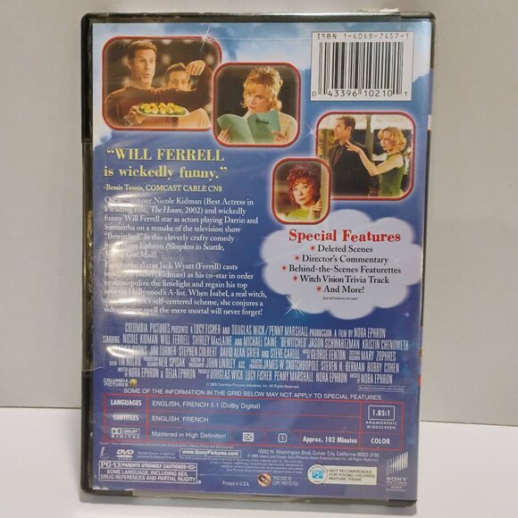 Bewitched - Special Edition  Kidman/Ferrell (DVD) - Picture 2 of 2